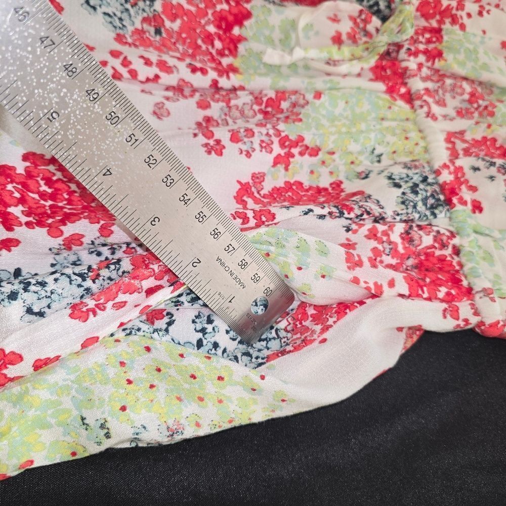 LUCKY BRAND Floor Length Floral Boho Sleeveless Dress. - Picture 7 of 11